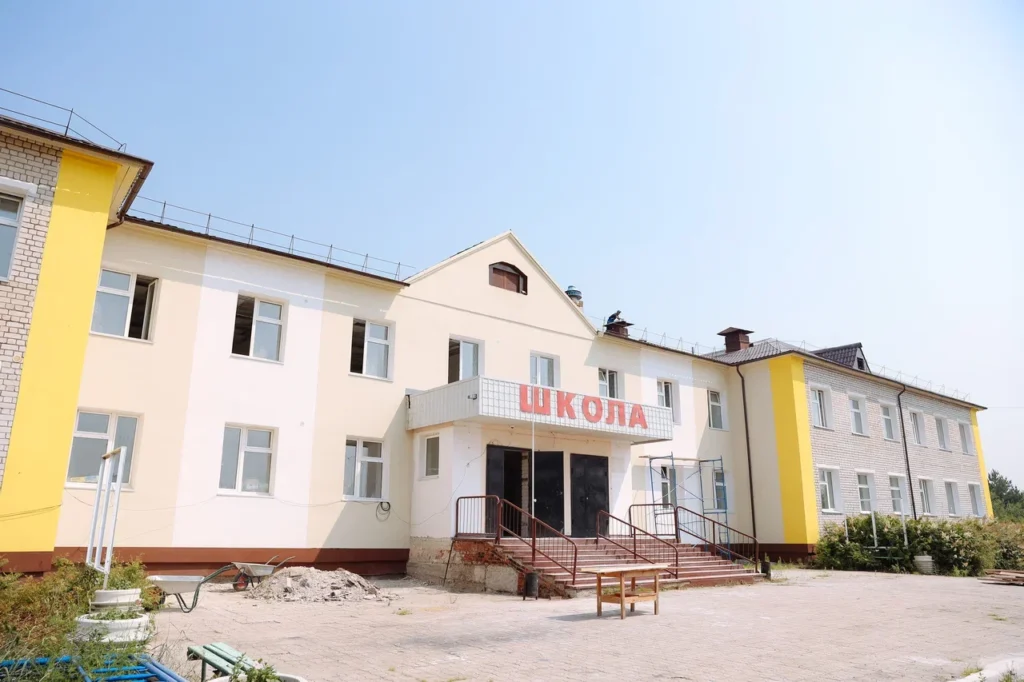 капремонт школы в Усть-Ивановке