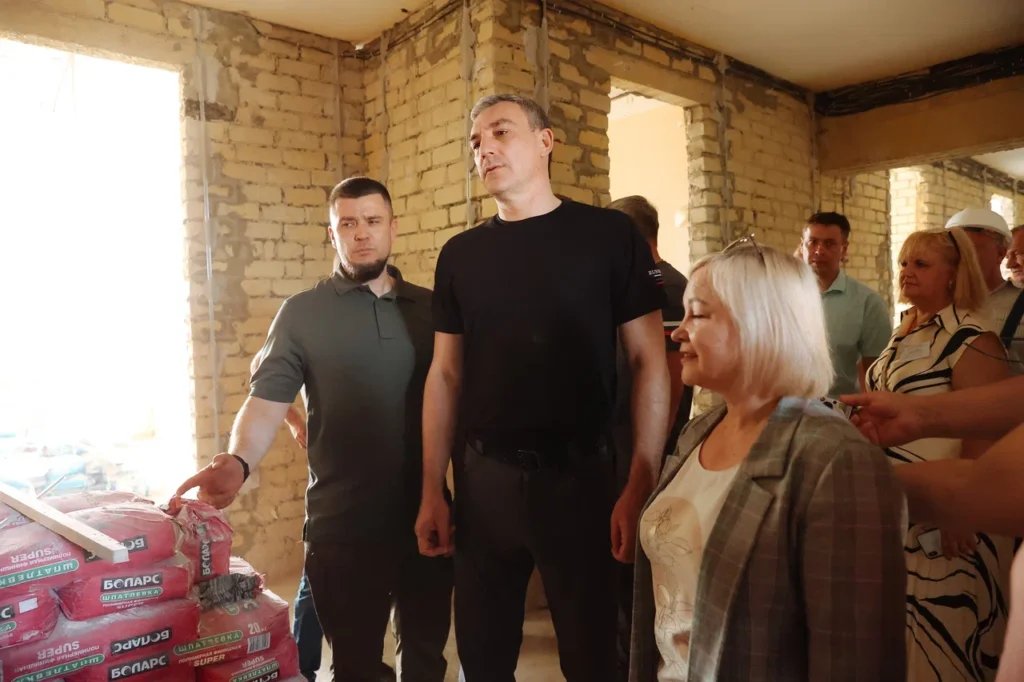 ремонт школы в Усть-Ивановке