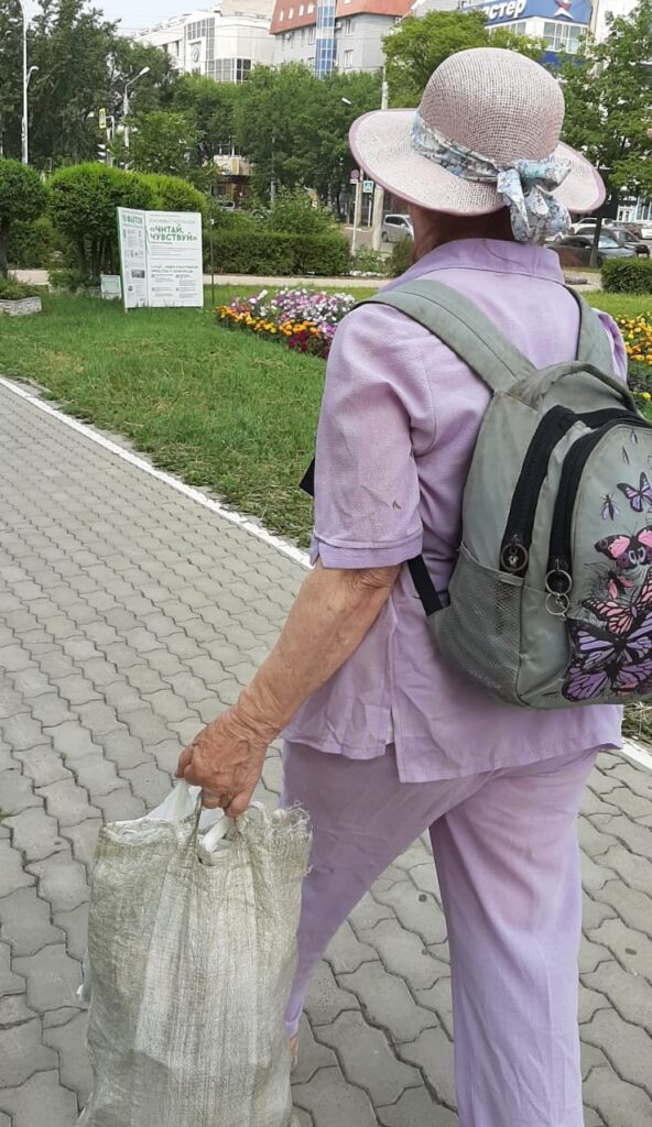 В Благовещенске снова совершили набег на клумбу