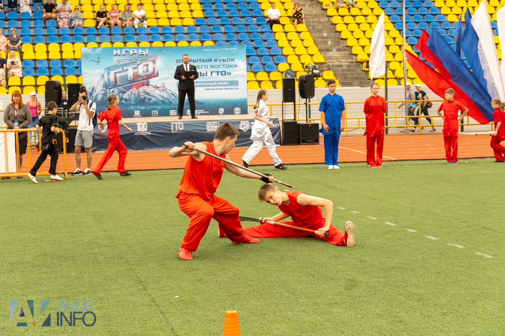 В Благовещенске стартовал областной этап Игр ГТО