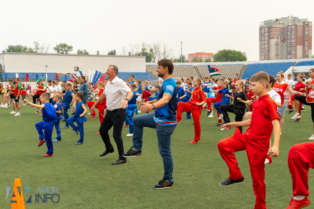 В Благовещенске стартовал областной этап Игр ГТО