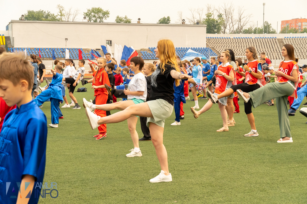В Благовещенске стартовал областной этап Игр ГТО