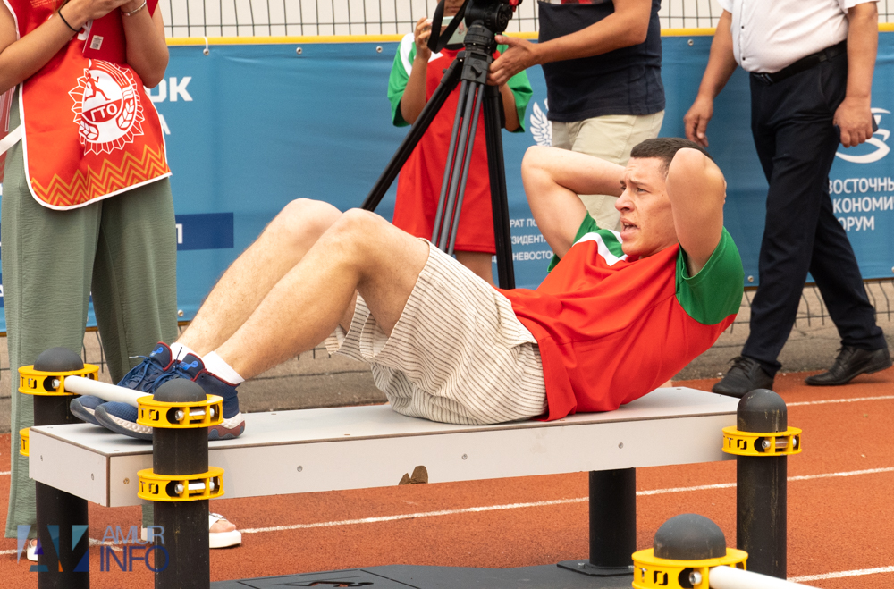 В Благовещенске стартовал областной этап Игр ГТО