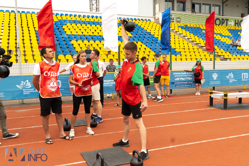 В Благовещенске стартовал областной этап Игр ГТО