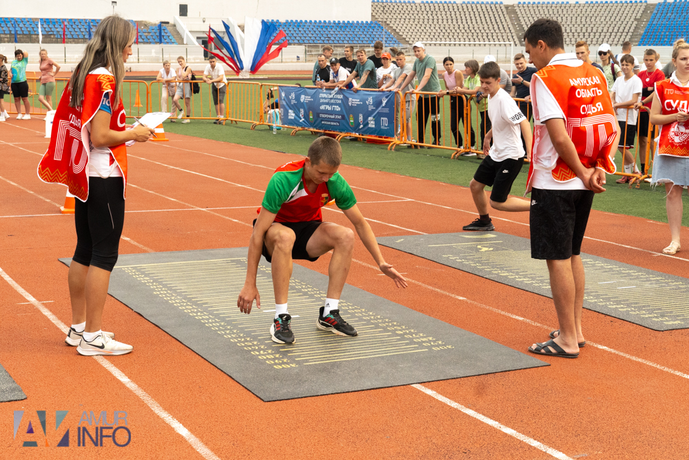 В Благовещенске стартовал областной этап Игр ГТО