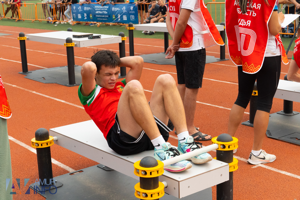 В Благовещенске стартовал областной этап Игр ГТО