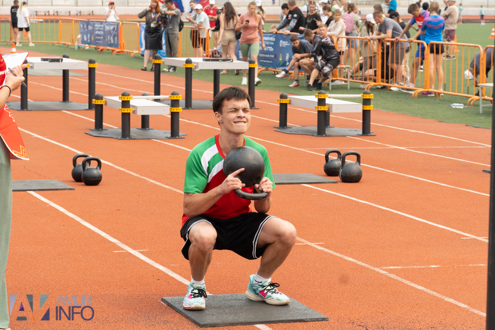 В Благовещенске стартовал областной этап Игр ГТО