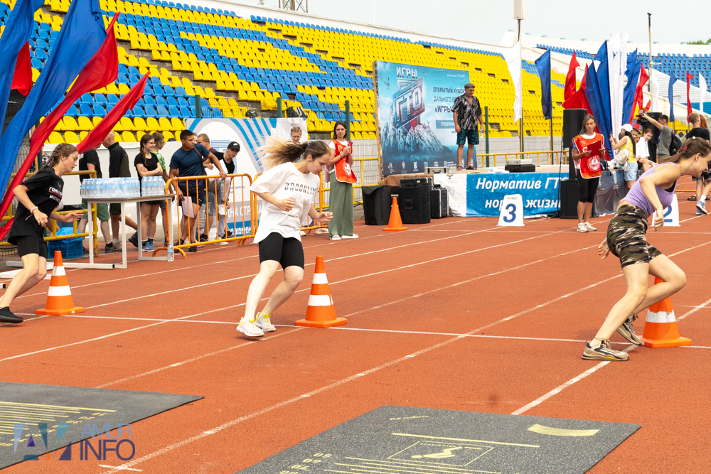 В Благовещенске стартовал областной этап Игр ГТО