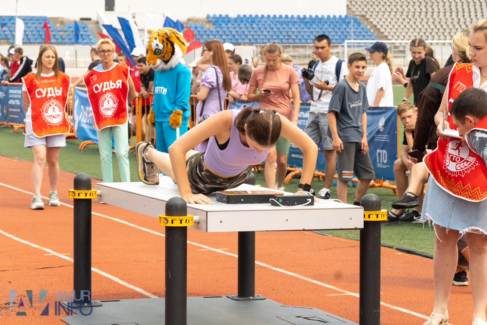 В Благовещенске стартовал областной этап Игр ГТО