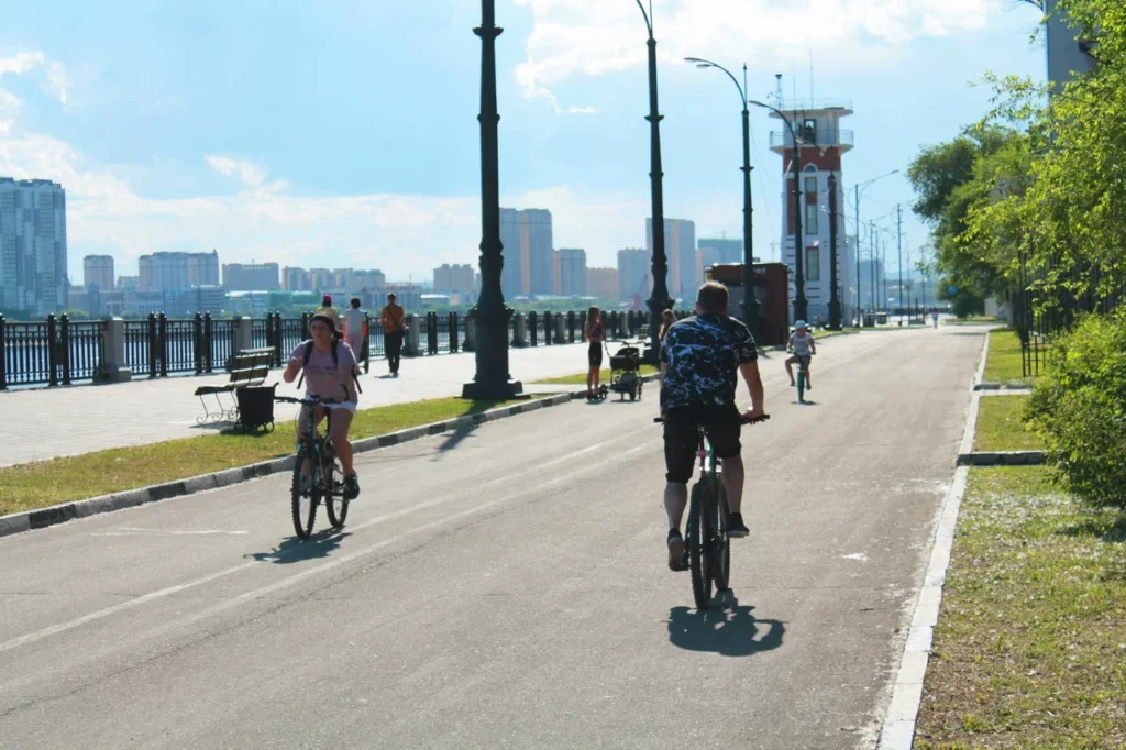 велосипед набережная