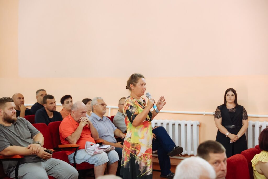 Встреча Василий Орлова с жителями Благовещенского округа