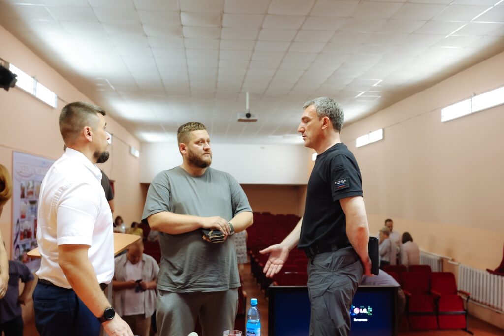 Встреча Василий Орлова с жителями Благовещенского округа