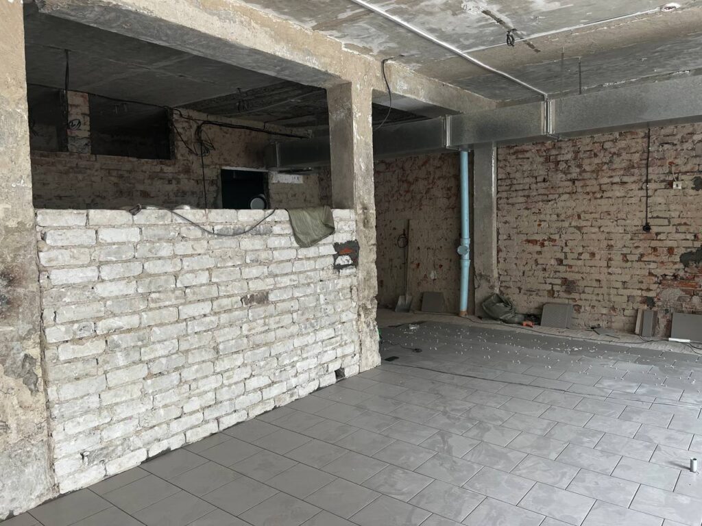 В гимназии Белогорска приступили к строительству школьного кафе