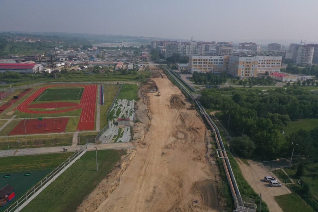 Улицу Тепличную в Благовещенске обещают преобразить к сентябрю