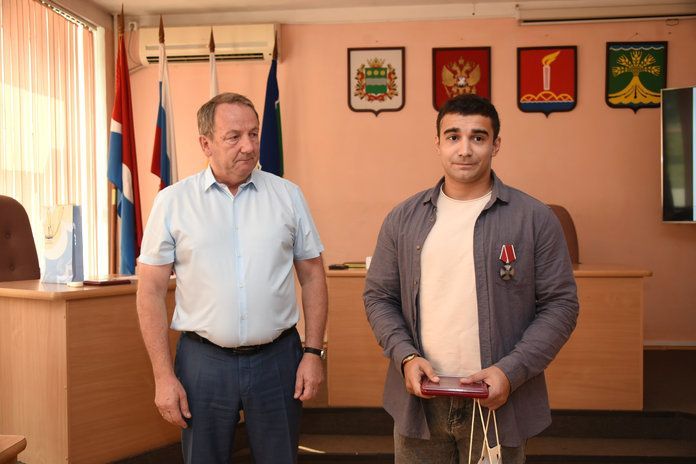 Героям СВО из Свободного вручили награды