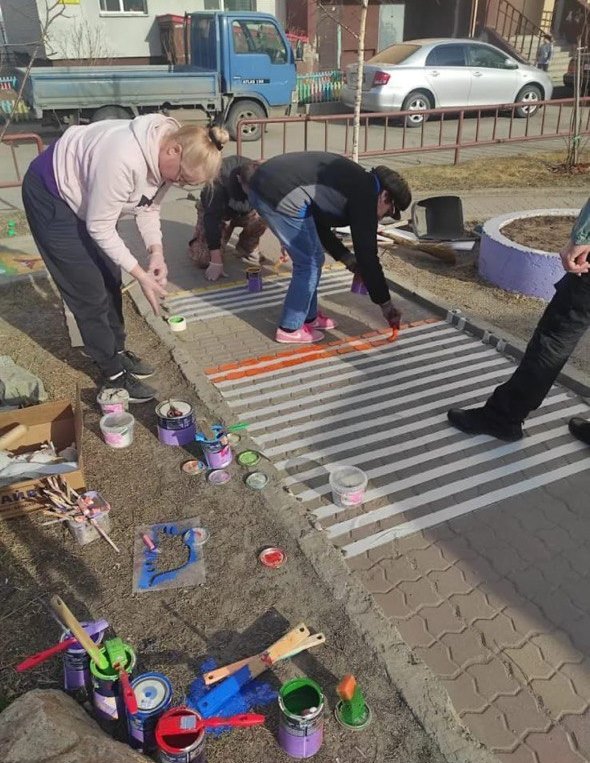 Благовещенцы благоустраивают двор на тайване за счет проектов и конкурсов