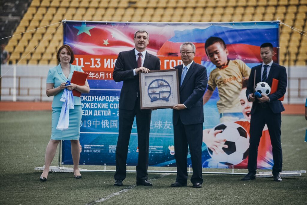 Соревнования по футболу в Благовещенске