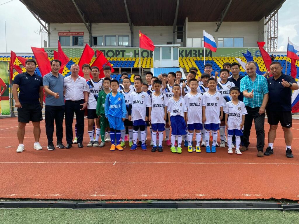 II российско-китайские дружественные матчи по футболу в Благовещенске