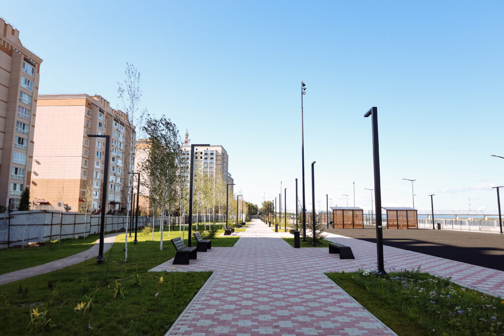 Набережная Зеи в Благовещенске