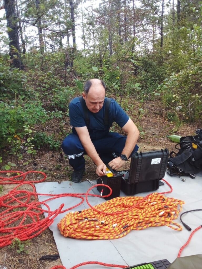Амурский центр ГЗ и ПБ, поиски утонувшего