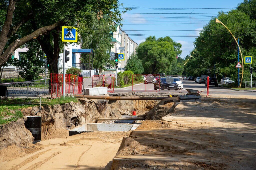 Благовещенцам задержат подачу горячей воды