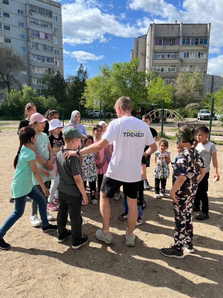 Свою работу в Благовещенске продолжает «Дворовый тренер»