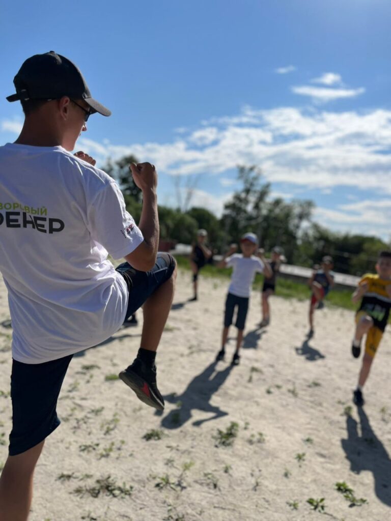 Свою работу в Благовещенске продолжает «Дворовый тренер»