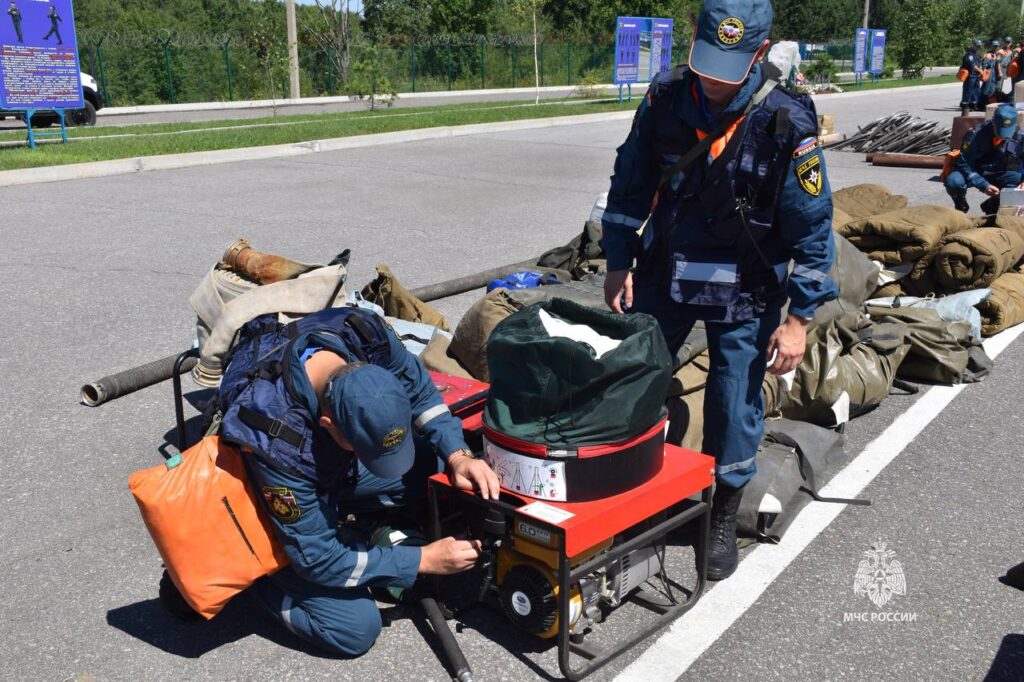 ликвидация последствий наводнения