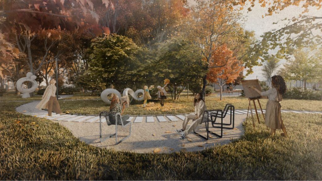 В Благовещенске построят сквер с уличным кинотеатром