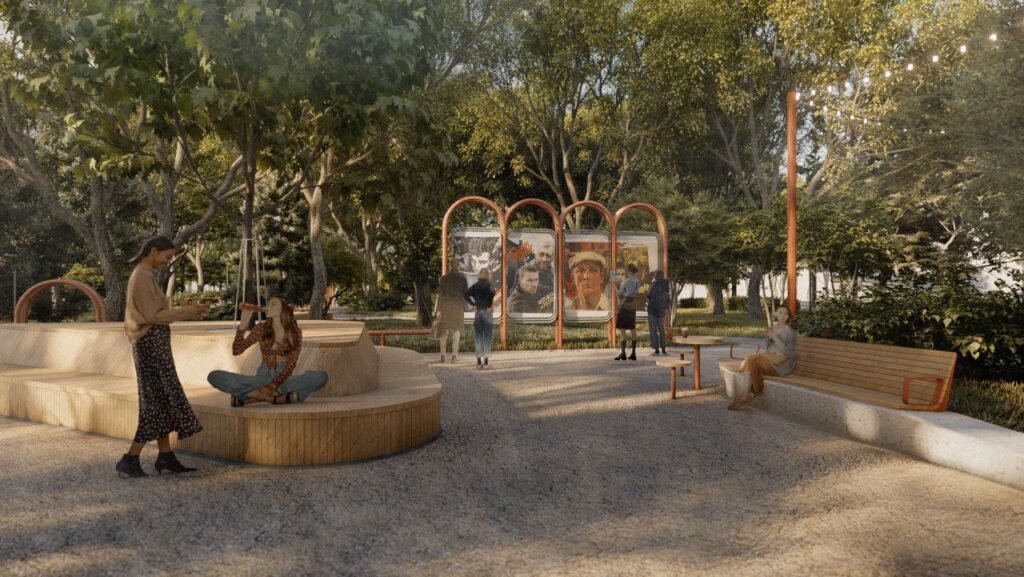 В Благовещенске построят сквер с уличным кинотеатром