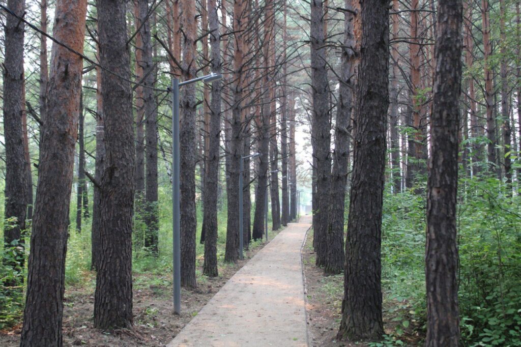 В Зее благоустроили парк 40-летия Победы