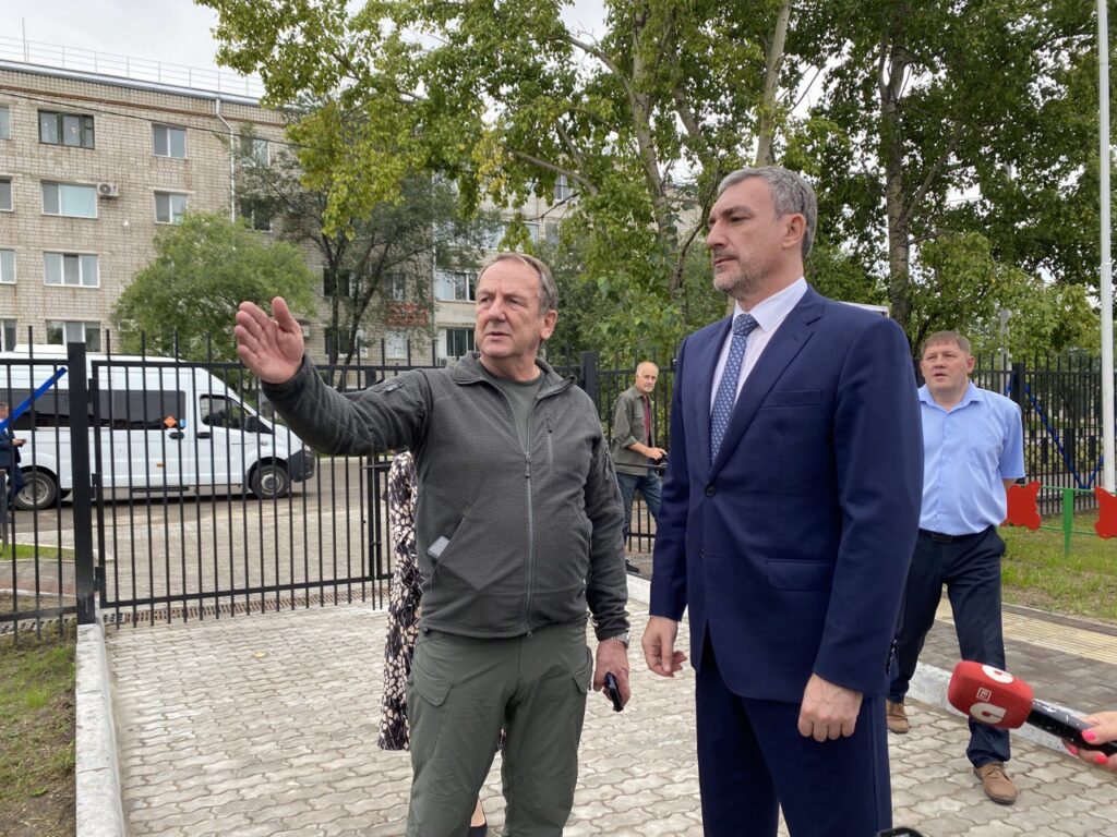 Василий Орлов, детский сад города Свободного