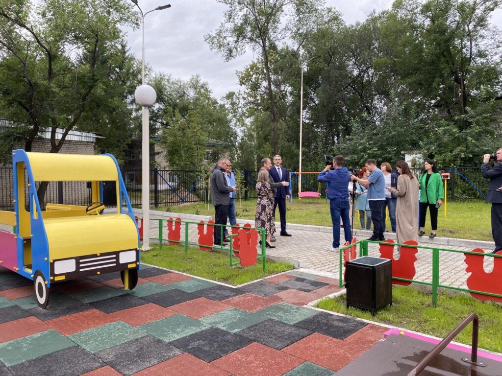 Василий Орлов, детский сад города Свободного