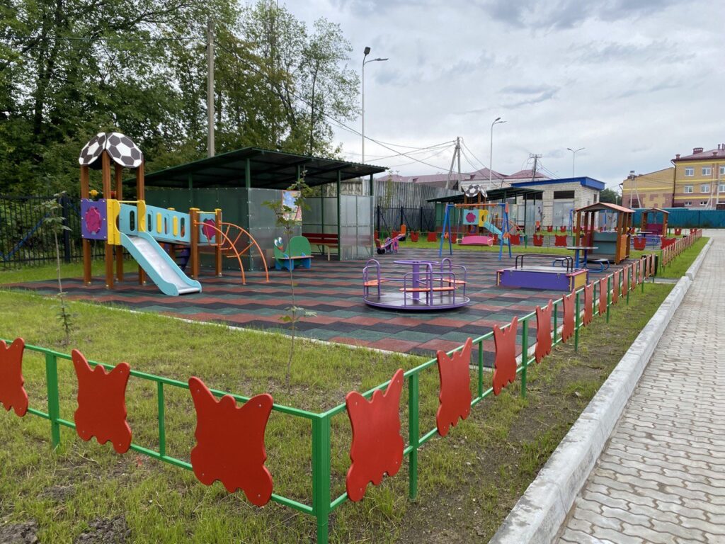 Василий Орлов, детский сад города Свободного