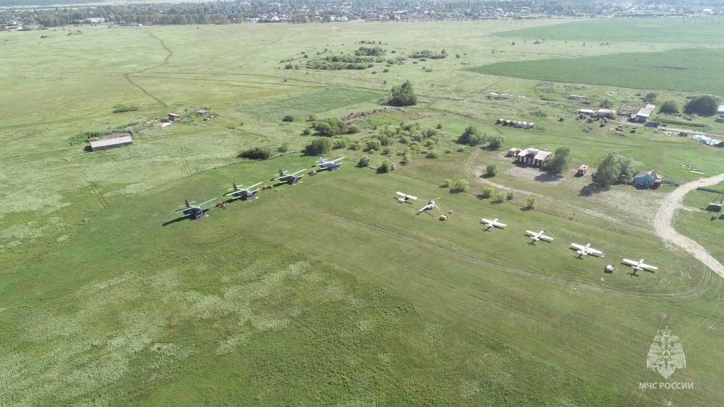 Вид с дрона