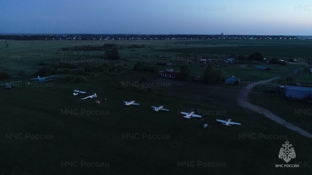 Вид с дрона