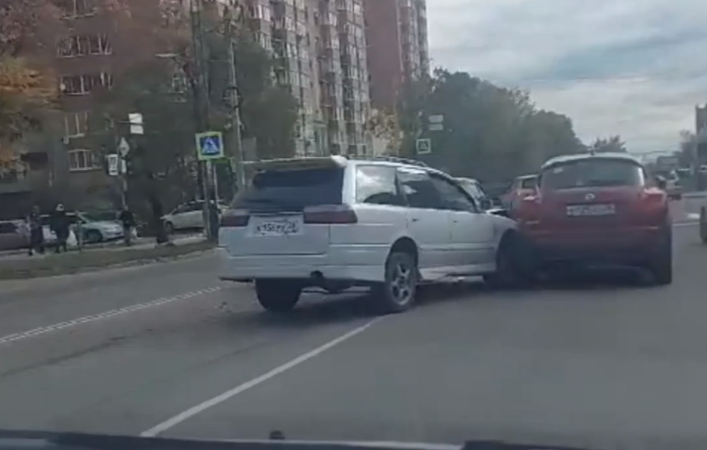 массовое ДТП в Благовещенске