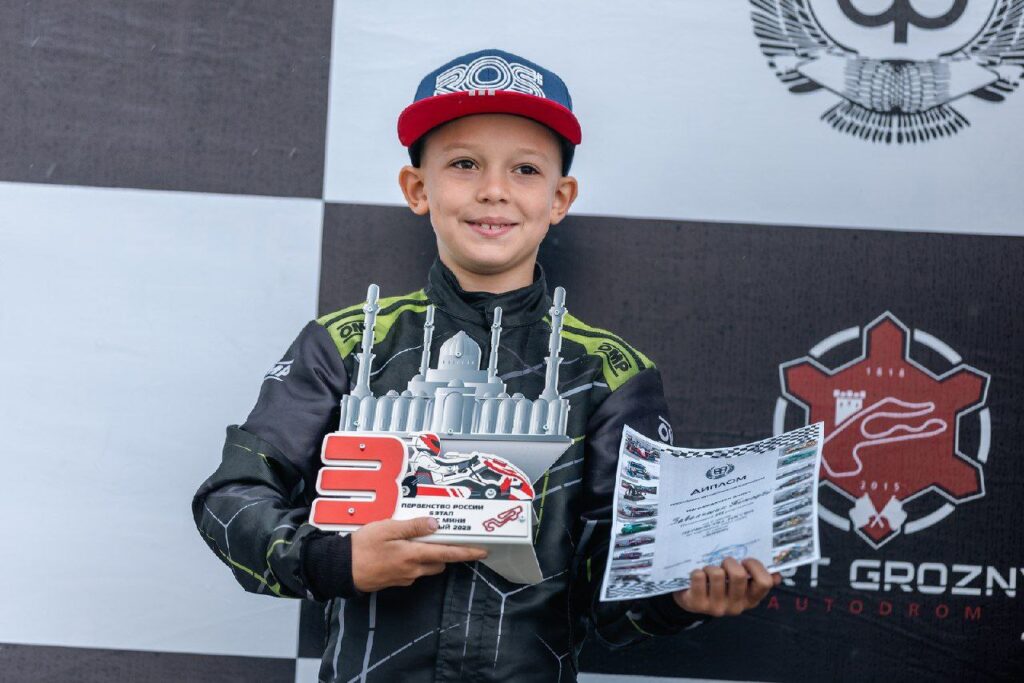 Юный амурский гонщик стал третьим на первенстве России