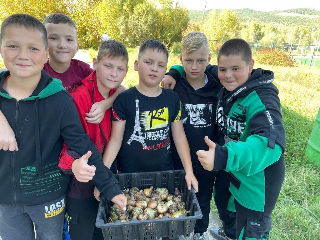 Ученики первой школы города Сковородино