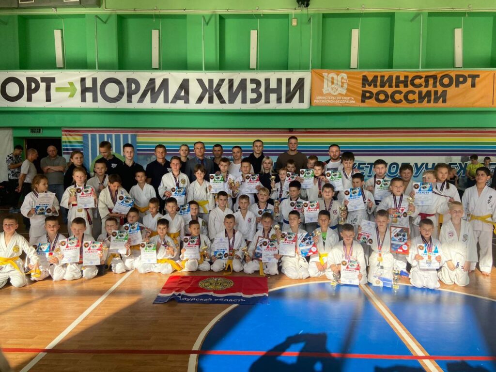 Амурские рукопашники собрали 72 медали на открытом первенстве ЕАО