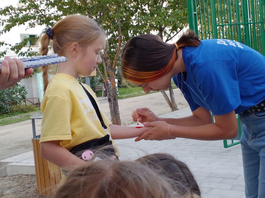 Открытие нового двора в Прогрессе