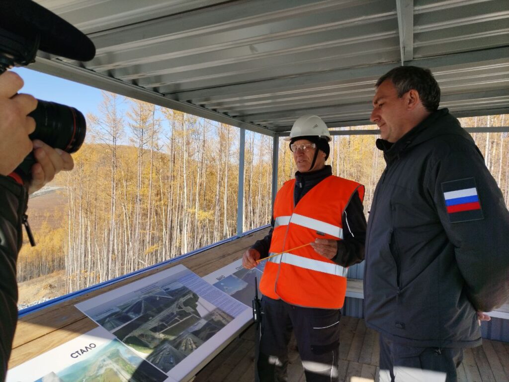 Василий Орлов дал старт новой ЖД станции на севере Амурской области