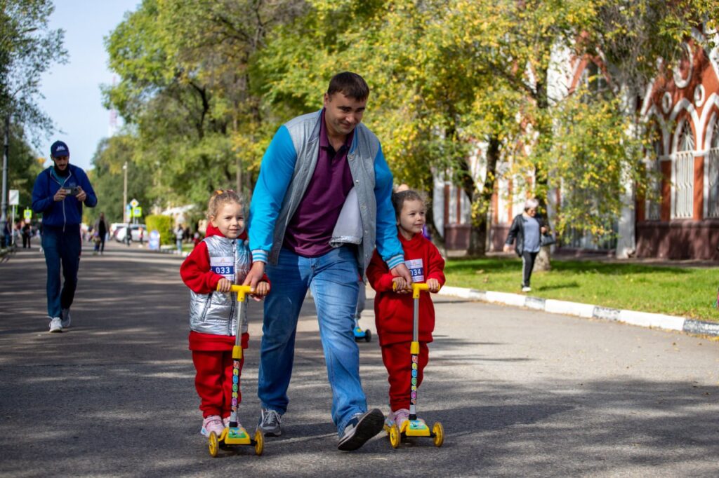 заезд для малышей