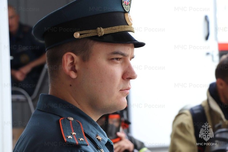 Спасатель Илья Гребенюк