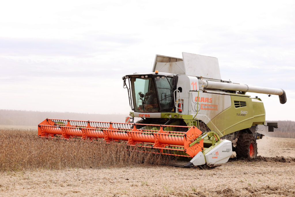 Сбор урожая, комбаййн