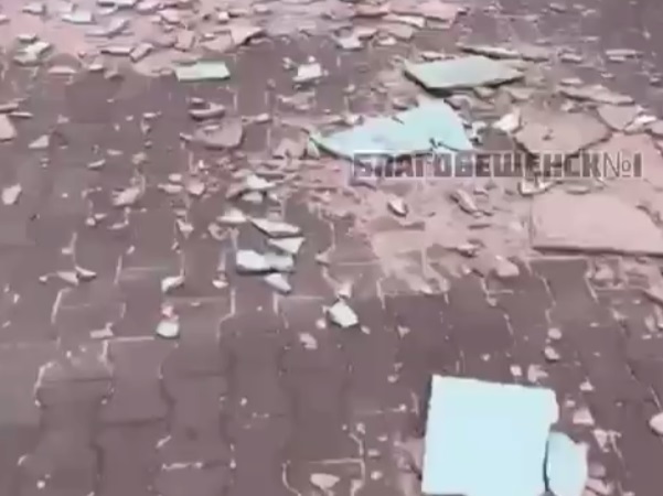 телеграм-канал «Благовещенск №1» (скриншот с видео)