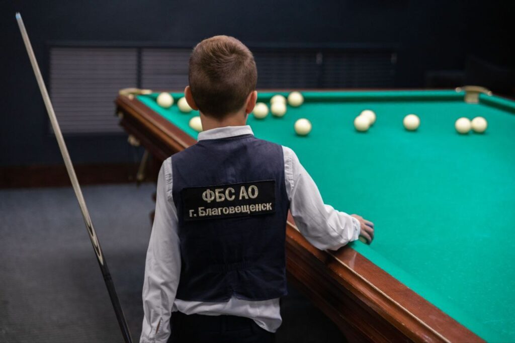 Юные бильярдисты из Приамурья приняли участие в первенстве страны