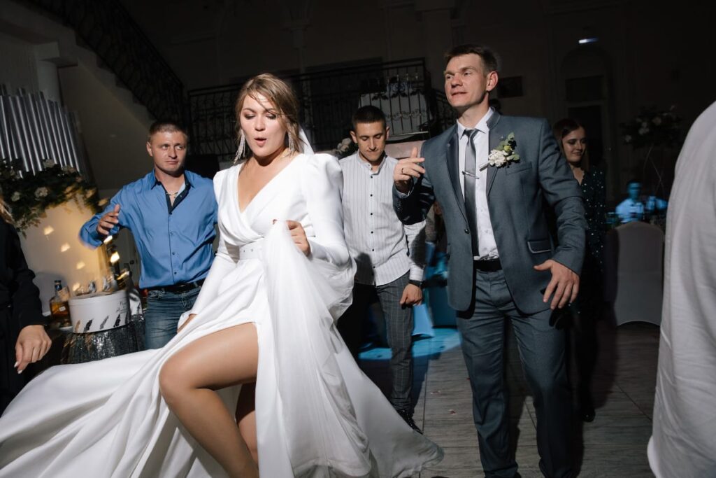 веселье на свадьбе, свадьба, импровизация