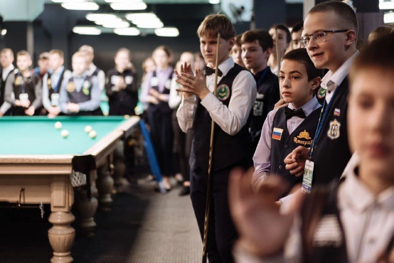 Юные бильярдисты из Приамурья приняли участие в первенстве страны