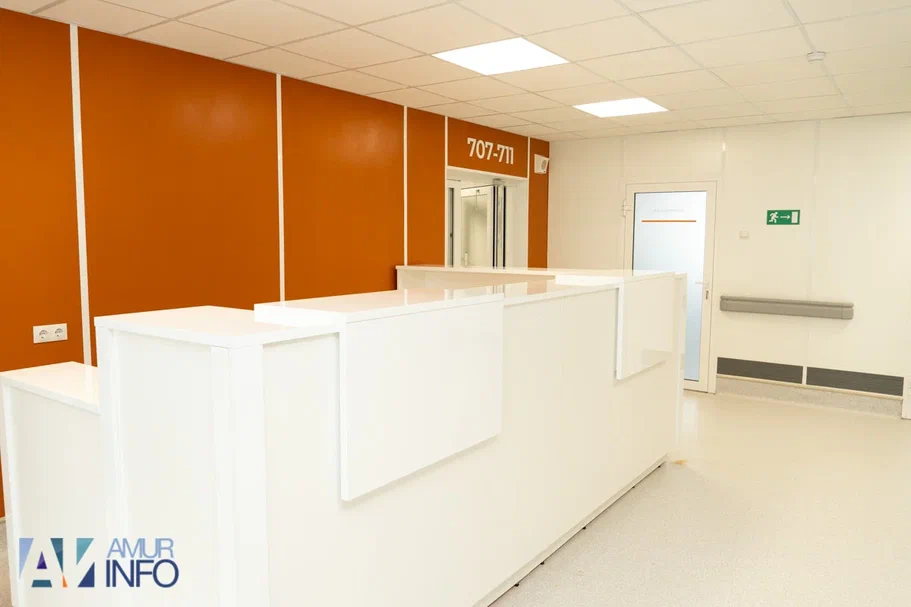 В Амурской областной клинической больнице показали отремонтированные отделения